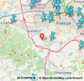 Mappa Via di Giogoli, 50124 Firenze FI, Italia (6.297)