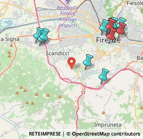 Mappa Via di Giogoli, 50124 Firenze FI, Italia (4.96)