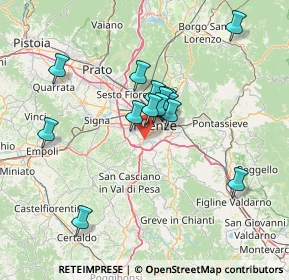 Mappa Via Camillo Barni, 50124 Firenze FI, Italia (12.45143)