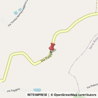 Mappa Via Piagge, 19, 61030 Montemaggiore al Metauro, Pesaro e Urbino (Marche)