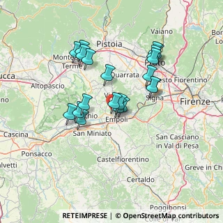 Mappa Via Dianella, 50059 Vinci FI, Italia (12.6195)