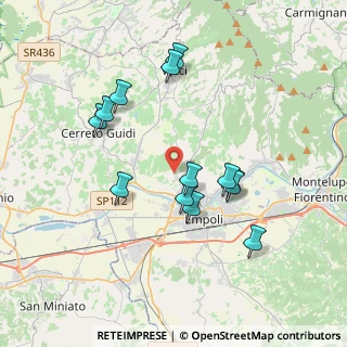 Mappa Via Dianella, 50059 Vinci FI, Italia (3.6)