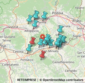 Mappa Via del Rosario, 50054 Fucecchio FI, Italia (11.424)