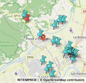Mappa Via del Rosario, 50054 Fucecchio FI, Italia (2.3975)