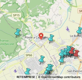 Mappa Via del Rosario, 50054 Fucecchio FI, Italia (3.07)