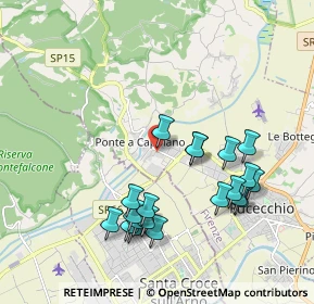 Mappa Via del Rosario, 50054 Fucecchio FI, Italia (2.057)