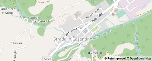 Mappa Castel San Niccolò