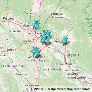 Mappa Uscita Firenze Sud, 50012 Bagno a Ripoli FI, Italia (9.415)