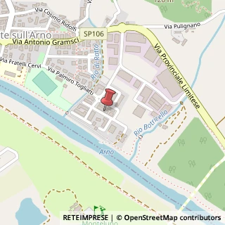 Mappa Via degli Oleandri, 27, 50050 Capraia e Limite, Firenze (Toscana)