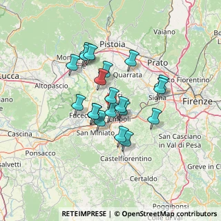 Mappa Via del Torrino, 50059 Vinci FI, Italia (10.8165)