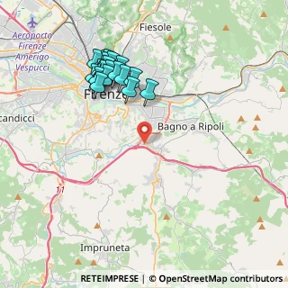 Mappa Via Lungo L'Ema, 50012 Firenze FI, Italia (4.1305)