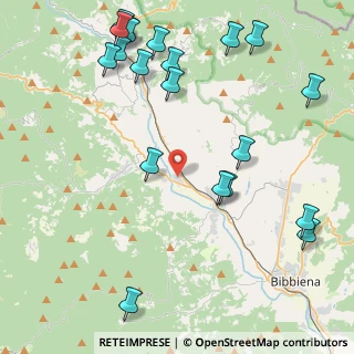 Mappa Via Erbosa, 52014 Poppi AR, Italia (5.6145)