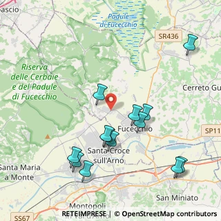 Mappa Via Provinciale 11 circonvallazione, 50054 Fucecchio FI, Italia (4.50385)
