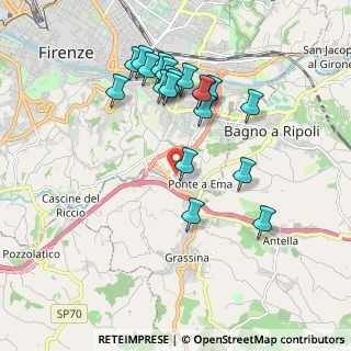 Mappa Via Gualdrada, 50125 Firenze FI, Italia (1.915)