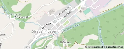 Mappa Castel San Niccolò