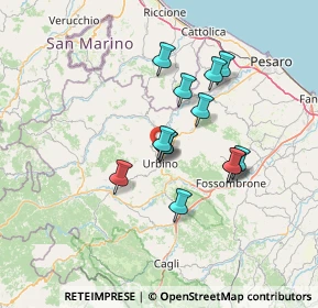 Mappa Scaletta Bembo Pietro, 61029 Urbino PU, Italia (11.25538)