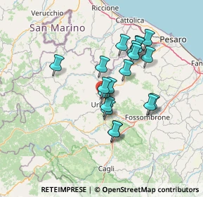 Mappa Scaletta Bembo Pietro, 61029 Urbino PU, Italia (11.50474)