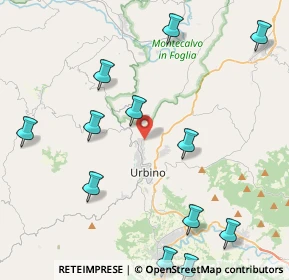 Mappa Scaletta Bembo Pietro, 61029 Urbino PU, Italia (5.89429)