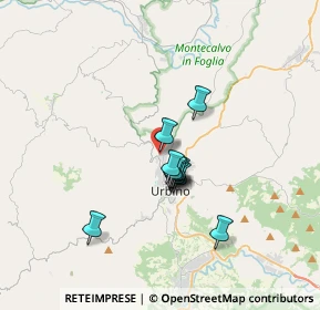 Mappa Via Giannetto Dini, 61029 Urbino PU, Italia (2.41636)