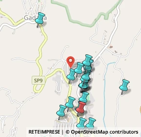 Mappa Via Giannetto Dini, 61029 Urbino PU, Italia (0.493)