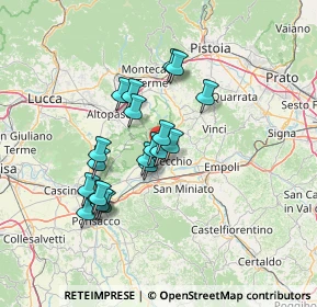 Mappa Via Giovanni da Verrazzano, 50054 Fucecchio FI, Italia (11.6245)