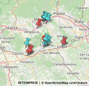 Mappa CABOTO, 50054 Fucecchio FI, Italia (11.33375)