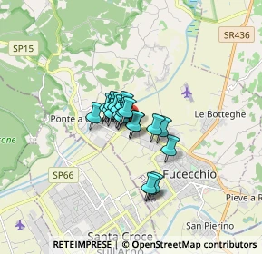 Mappa CABOTO, 50054 Fucecchio FI, Italia (0.912)