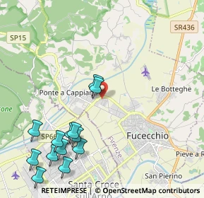 Mappa Via Giovanni da Verrazzano, 50054 Fucecchio FI, Italia (2.63846)