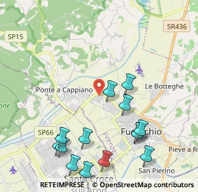 Mappa Via Giovanni Caboto, 50054 Fucecchio FI, Italia (2.455)
