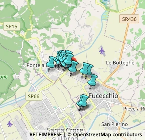Mappa Via Giovanni Caboto, 50054 Fucecchio FI, Italia (0.9485)