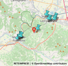 Mappa Via Alcide De Gasperi, 50055 Lastra a Signa FI, Italia (4.14071)