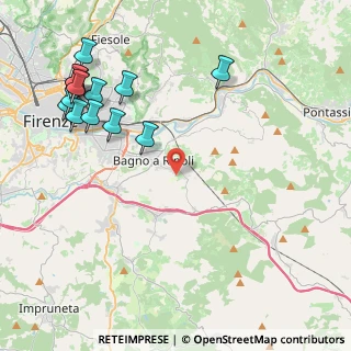 Mappa Via di Centanni, 50012 Bagno a Ripoli FI, Italia (5.43857)