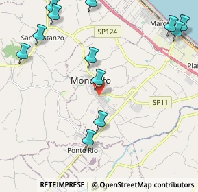 Mappa Via Enrico Caruso, 61037 Mondolfo PU, Italia (2.80917)