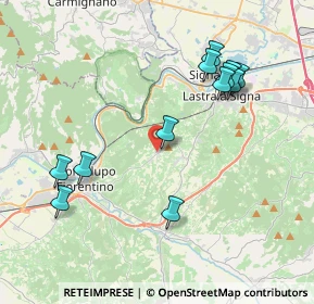 Mappa Via San Vito, 50055 Lastra a Signa FI, Italia (4.24917)