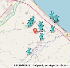 Mappa Strada S. Gervasio, 61039 San Costanzo PU, Italia (3.21)