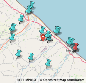 Mappa Strada S. Gervasio, 61039 San Costanzo PU, Italia (9.236)