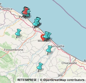 Mappa Strada S. Gervasio, 61037 Mondolfo PU, Italia (16.722)