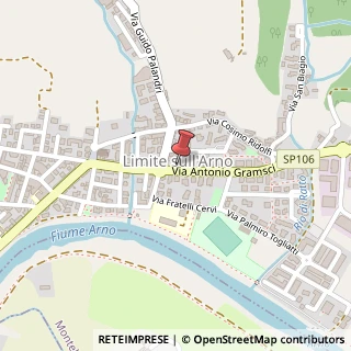 Mappa Via Antonio Gramsci, 55, 50050 Capraia e Limite, Firenze (Toscana)
