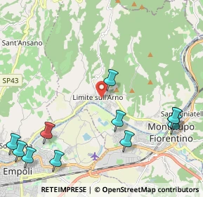 Mappa Via Antonio Gramsci, 50050 Gambassi Terme FI, Italia (2.91273)