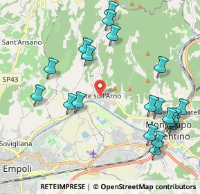 Mappa Via Antonio Gramsci, 50050 Gambassi Terme FI, Italia (2.4815)
