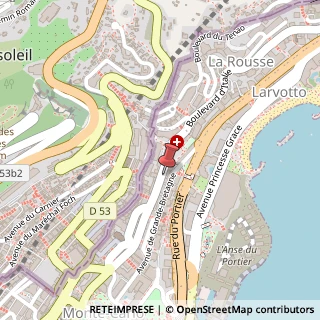 Mappa Boulevard des Moulins, 40, 98000 Sanremo, Imperia (Liguria)