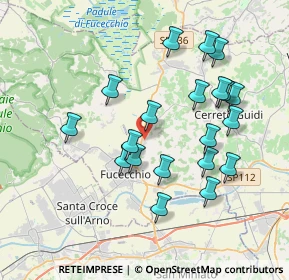 Mappa Via Vallebuia, 50054 Fucecchio FI, Italia (3.7525)