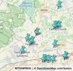 Mappa Via Vallebuia, 50054 Fucecchio FI, Italia (4.97313)