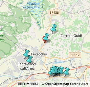 Mappa Via Vallebuia, 50054 Fucecchio FI, Italia (5.13583)