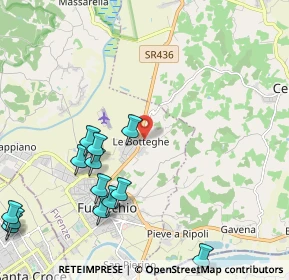 Mappa Via Vallebuia, 50054 Fucecchio FI, Italia (2.70846)