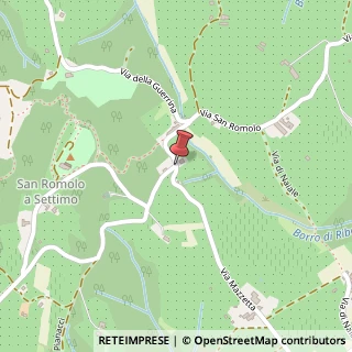 Mappa Via San Romolo,  39, 50055 Lastra a Signa, Firenze (Toscana)