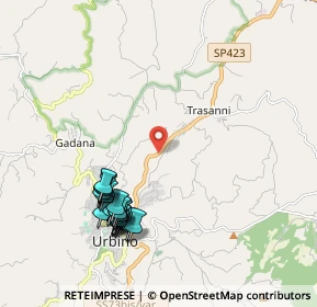 Mappa SS Urbinate, 61029 Urbino PU (2.2425)