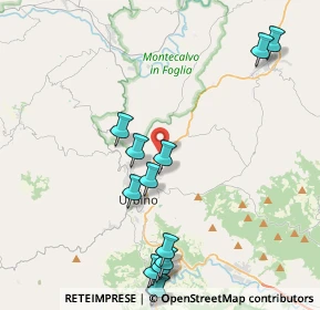 Mappa SS Urbinate, 61029 Urbino PU (5.16143)