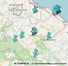 Mappa SS Urbinate, 61029 Urbino PU (19.43059)