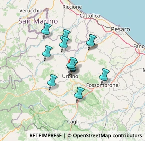 Mappa SS Urbinate, 61029 Urbino PU (10.35583)